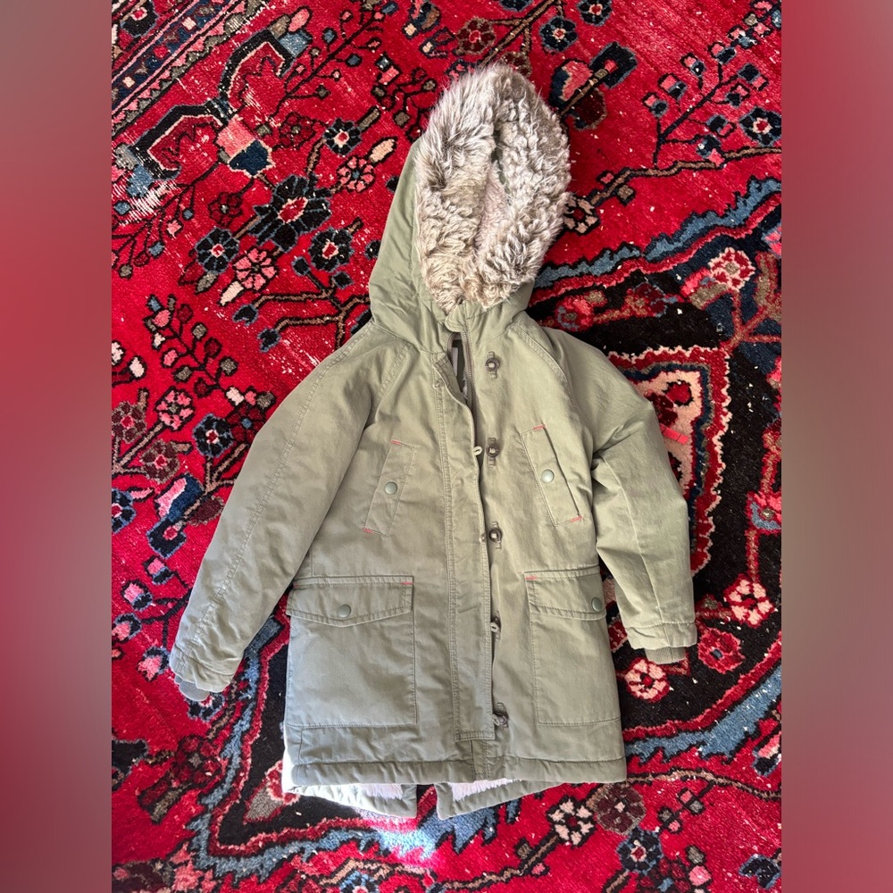 Mini Boden Hooded Jacket